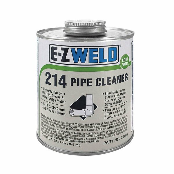 Thrifco Plumbing 8 Oz PVC Clear Cleaner 6622211